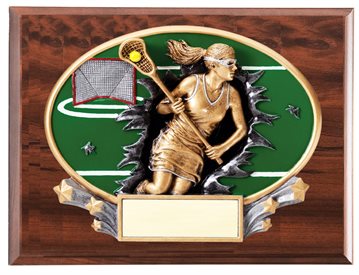 FXP 8 X 10 Lacrosse Plaque